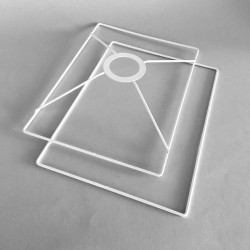 jeu de formes rectangles pour abat-jour