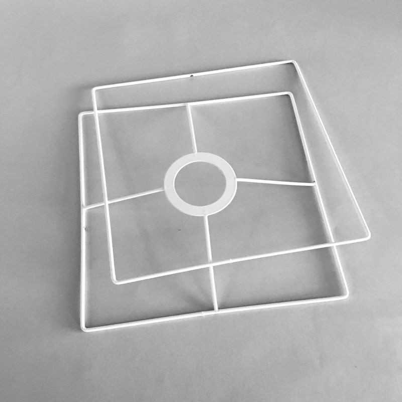 jeu de formes carrées pour abat-jour
