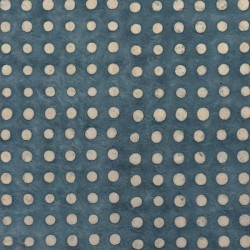 Papier pois gris bleu