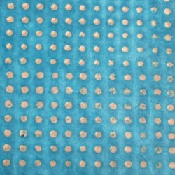 Papier pois turquoise