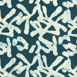 papier mikado bleu pétrole