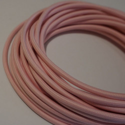 Câble rond rose
