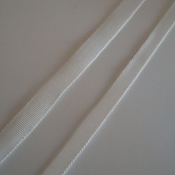 Gros grain blanc 10mm