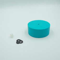 Pavillon en silicone turquoise